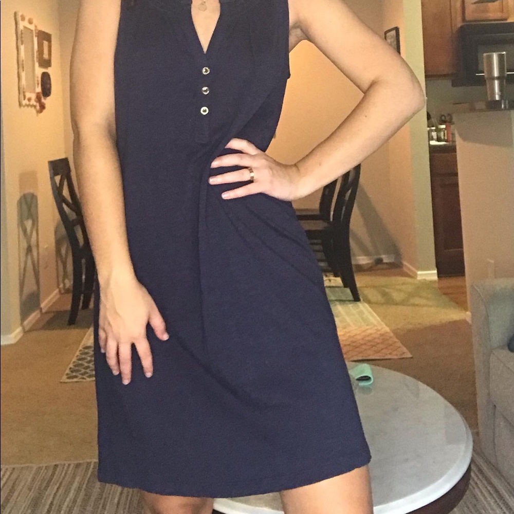 Lily Pulitzer navy dress